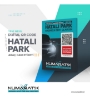 3 Adet QR Kodlu Numaratik Parktel Araç Numaratörü resmi